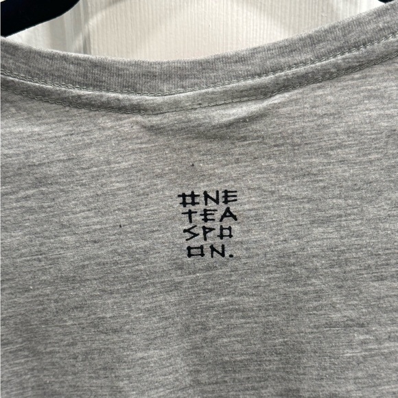 One Teaspoon Heather Gray Short Sleeve Tee - Picture 6 of 10